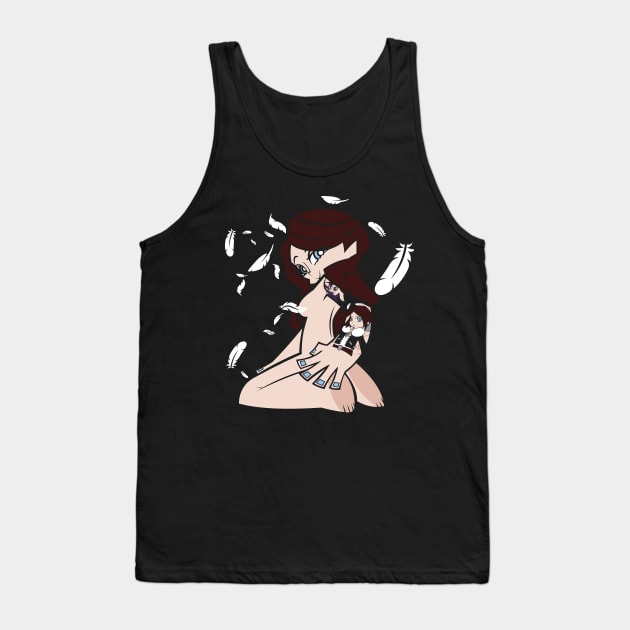 MoonFox Tank Top by otakostudio